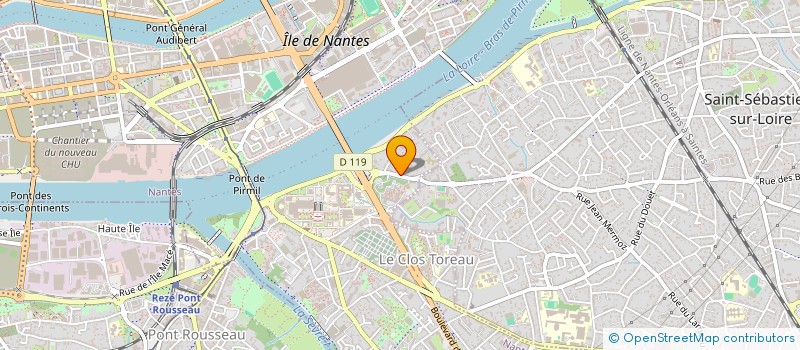 localisation de l'entreprise SCI BREIZ  NANTES