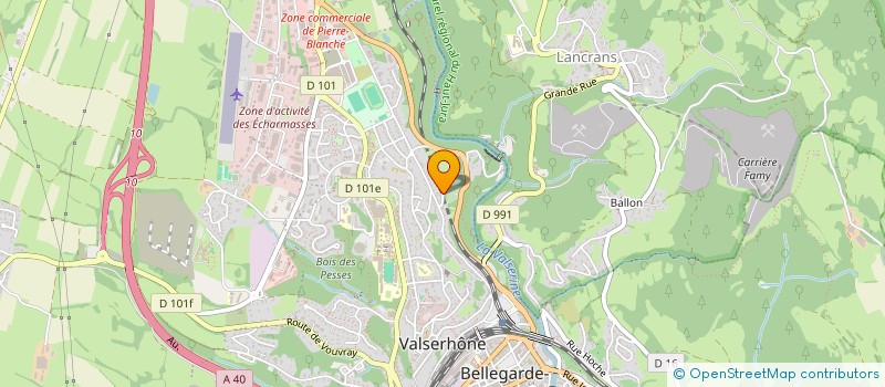 localisation de l'entreprise SCI BREIZH BYGO à VALSERHONE