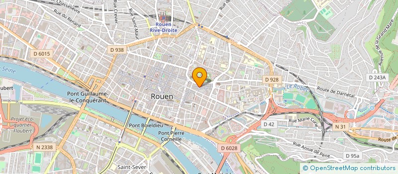 localisation de l'entreprise SCI BREIZH'ILE à ROUEN