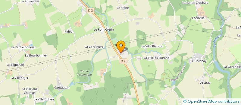 localisation de l'entreprise SCI BREIZH INVEST  BEAUSSAIS-SUR-MER