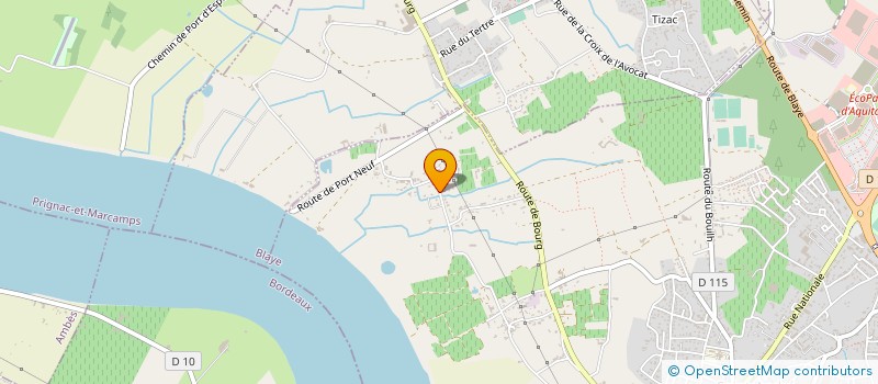 localisation de l'entreprise SCI BRELOUX  SAINT-ANDRE-DE-CUBZAC