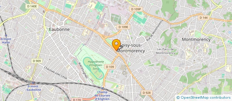 localisation de l'entreprise SCI BREM à SOISY-SOUS-MONTMORENCY