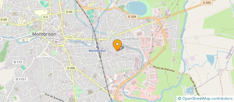 localisation de l'entreprise SCI BREMENSON  SAVIGNEUX