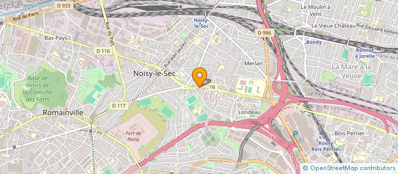 localisation de l'entreprise SCI BREMENT à NOISY-LE-SEC