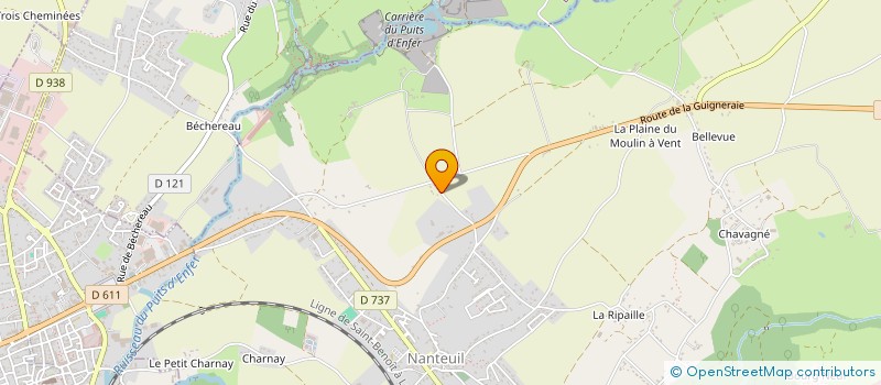 localisation de l'entreprise SCI BREMOND  NANTEUIL