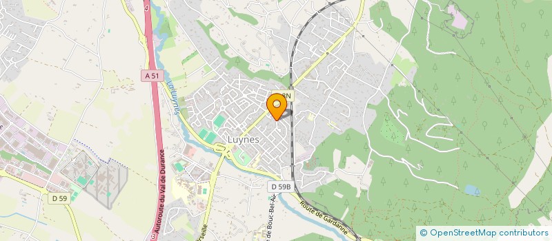 localisation de l'entreprise SCI BREMOND-LAGIER  AIX-EN-PROVENCE