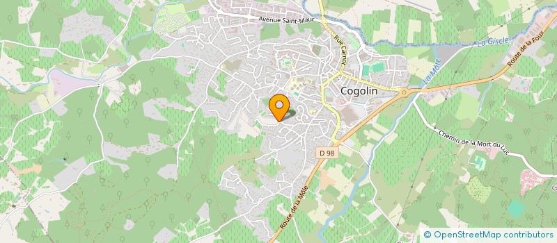 localisation de l'entreprise SCI BREMONDAC à COGOLIN