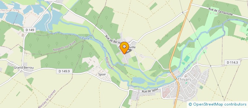 localisation de l'entreprise SCI BREN à THIVARS