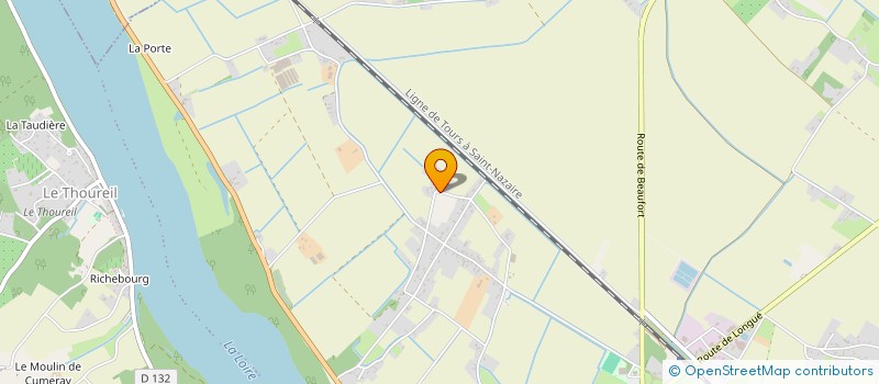 localisation de l'entreprise SCI BRENDA'S HOUSE  GENNES-VAL-DE-LOIRE