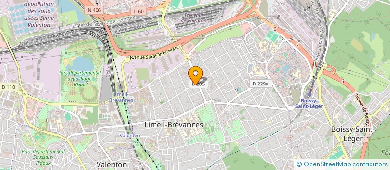 localisation de l'entreprise SCI BRENDAN à LIMEIL-BREVANNES
