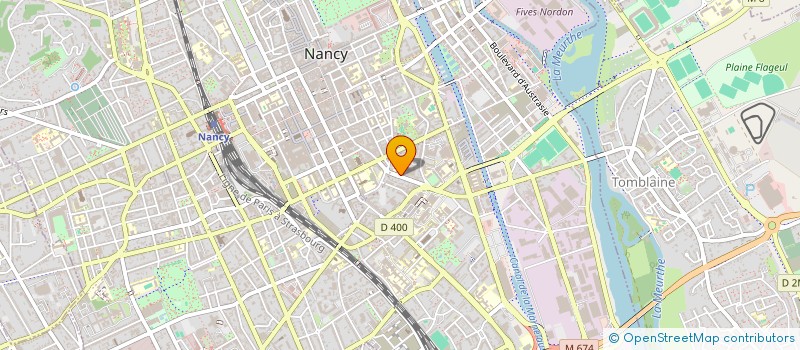 localisation de l'entreprise SCI BRENGARD P  NANCY