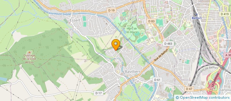 localisation de l'entreprise SCI BRENTA à PEROUSE