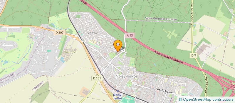 localisation de l'entreprise SCI BREON INVESTISSEMENTS  NOISY-LE-ROI