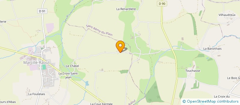 localisation de l'entreprise SCI BREQUIGNEUL  MARCILLE-RAOUL