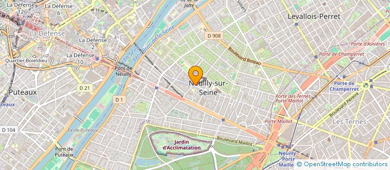 localisation de l'entreprise SCI BRESSE ET DOMBES à NEUILLY-SUR-SEINE