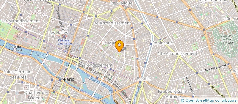 localisation de l'entreprise SCI BRESSOLS  PARIS