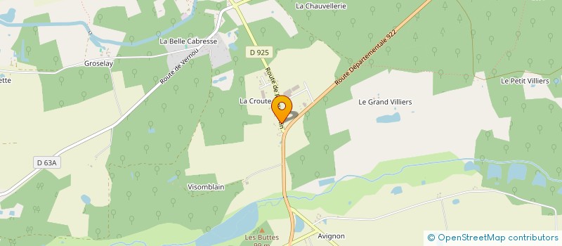 localisation de l'entreprise SCI BRESSON  NEUNG-SUR-BEUVRON