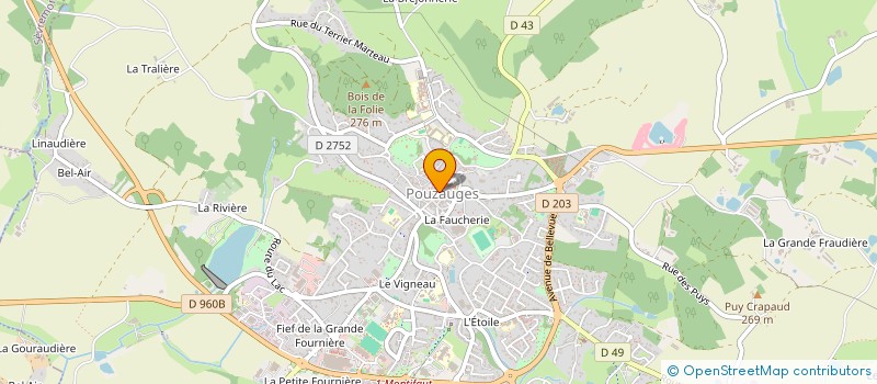 localisation de l'entreprise SCI BRESSUIRE à SAINT-MESMIN