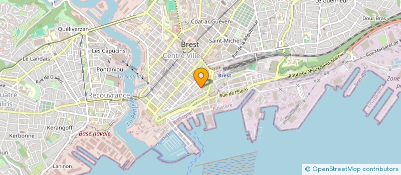 localisation de l'entreprise SCI BREST ANGIO  BREST