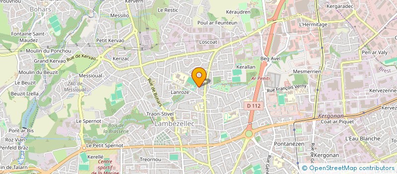 localisation de l'entreprise SCI BREST ATLANTIQUE à BREST