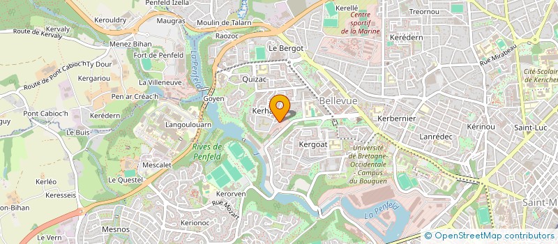 localisation de l'entreprise SCI BREST ET AUNIS  BREST