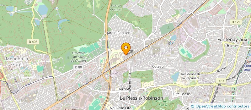 localisation de l'entreprise SCI BREST HABITAT  CLAMART