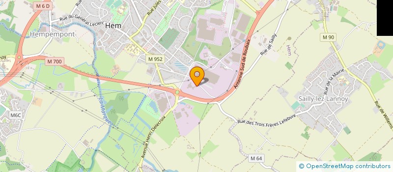 localisation de l'entreprise SCI BREST IMMO  LEZENNES