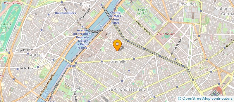 localisation de l'entreprise SCI BRESTOULON 6366  PARIS