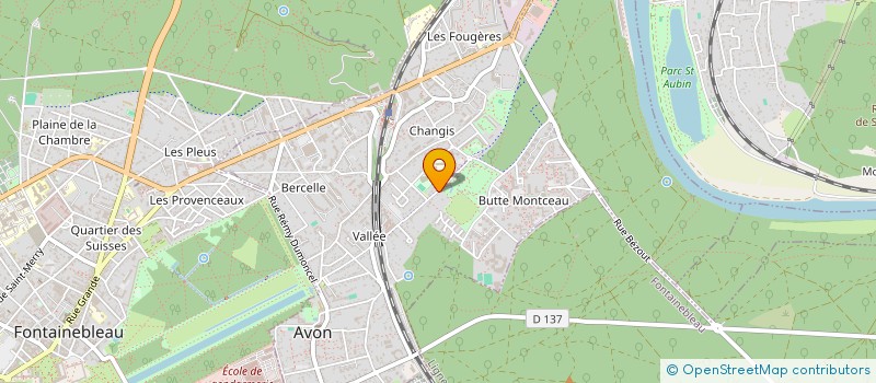 localisation de l'entreprise SCI BRETAGNE à AVON