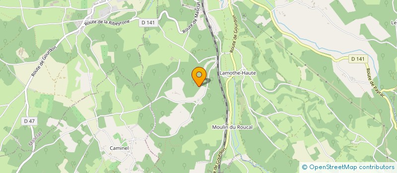 localisation de l'entreprise SCI BRETAGNE  LAMOTHE-FENELON