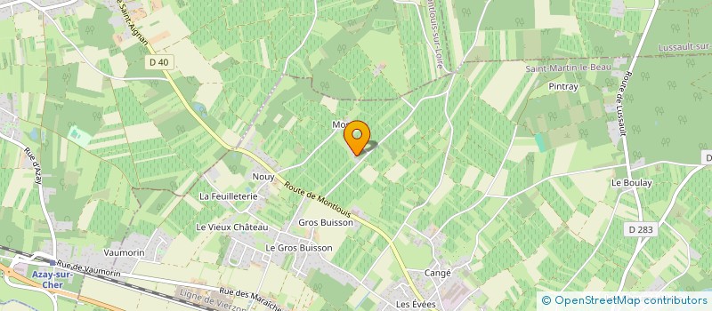 localisation de l'entreprise SCI BRETANN  SAINT MARTIN LE BEAU