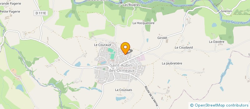 localisation de l'entreprise SCI BRETAUDEAU  SAINT-AUBIN-DES-ORMEAUX