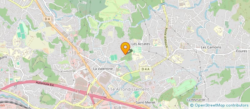 localisation de l'entreprise SCI BRETEUIL à MARSEILLE 11EME