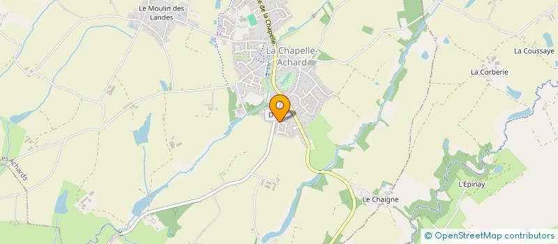 localisation de l'entreprise SCI BRETHOME KELBY  LES ACHARDS