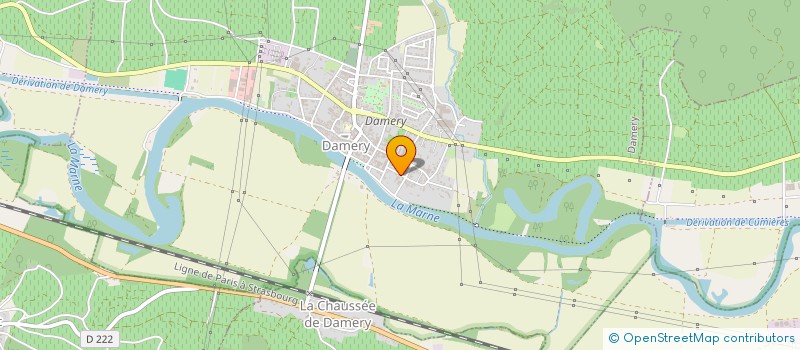 localisation de l'entreprise SCI BRETI  DAMERY