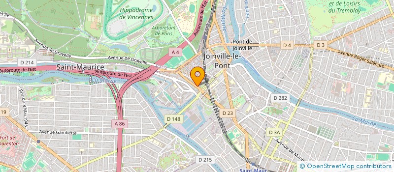 localisation de l'entreprise SCI BRETIGNY COLLENOT  CRETEIL