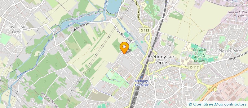 localisation de l'entreprise SCI BRETIGNY PROMOTION à BRETIGNY-SUR-ORGE