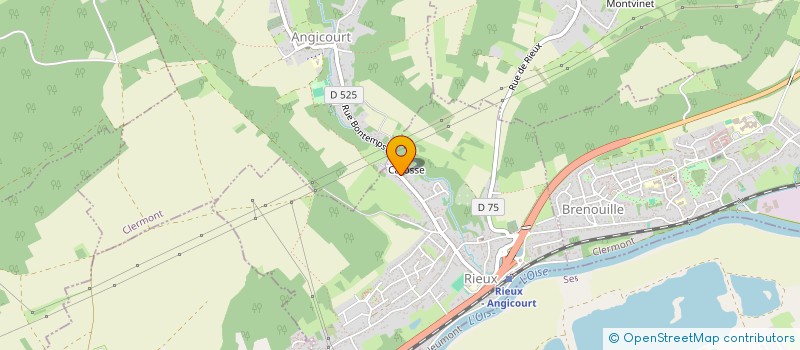 localisation de l'entreprise SCI BRETON 47 JOSEPH HAVY  RIEUX