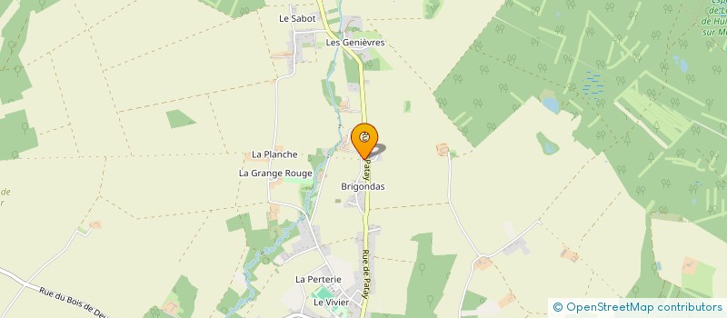 localisation de l'entreprise SCI BRETON LEFOIX à HUISSEAU-SUR-MAUVES