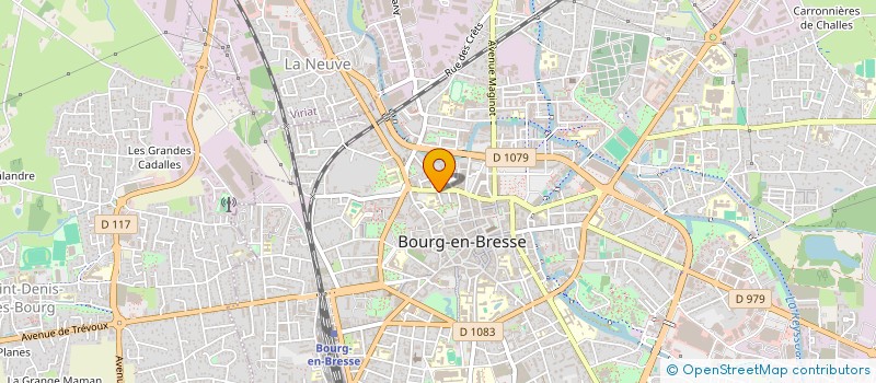 localisation de l'entreprise SCI BREVENT 18  BOURG-EN-BRESSE