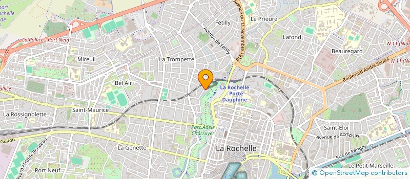 localisation de l'entreprise SCI BREYSSE  LA ROCHELLE