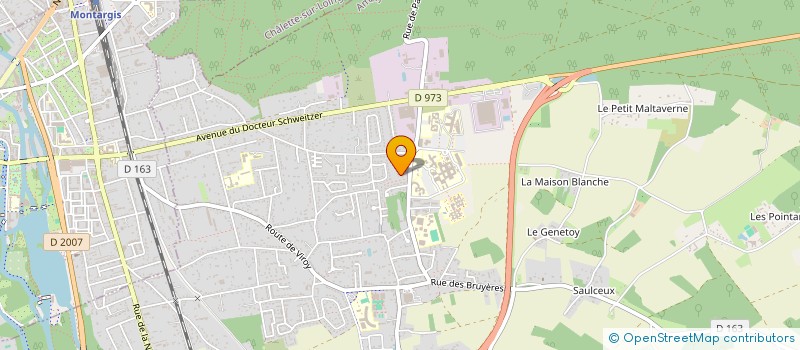 localisation de l'entreprise SCI BREZOLLE à AMILLY