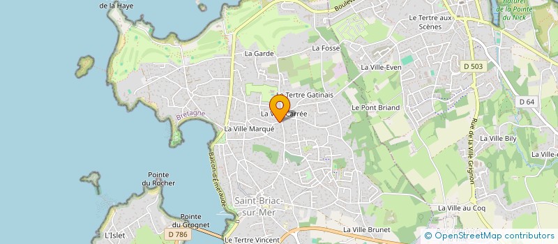 localisation de l'entreprise SCI BRIAC-MEALOW  SAINT-BRIAC-SUR-MER