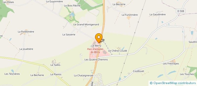 localisation de l'entreprise SCI BRIAMS  MARTIGNE-SUR-MAYENNE