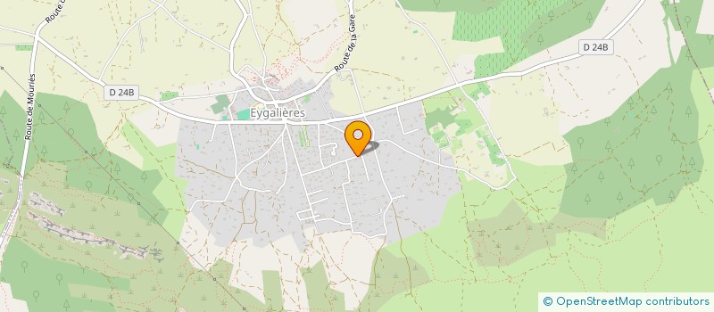 localisation de l'entreprise SCI BRIAN DOUGLAS  EYGALIERES
