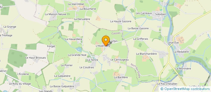 localisation de l'entreprise SCI BRIAND-DAVID  CASSON