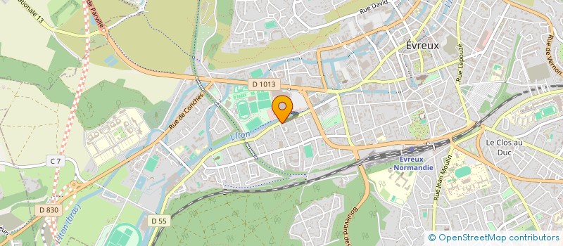 localisation de l'entreprise SCI BRIAND IMMOBILIER  CHAMBRAY