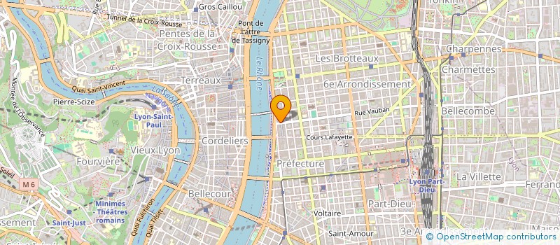 localisation de l'entreprise SCI BRIANDIMMO  LYON