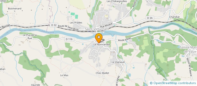 localisation de l'entreprise SCI BRIANNE à SAINT-VICTURNIEN