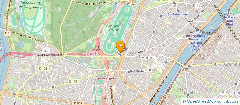 localisation de l'entreprise SCI BRIARDE  PARIS